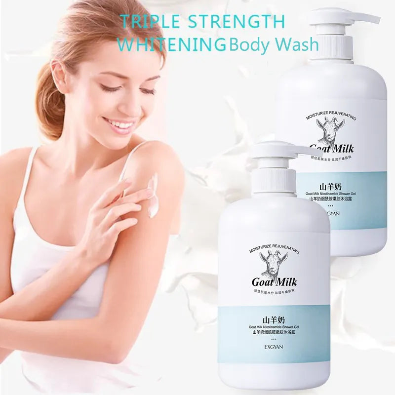 GOAT MILK BODY SHOWER GEL- (300 ml) - Buy 1 Get 1 Free