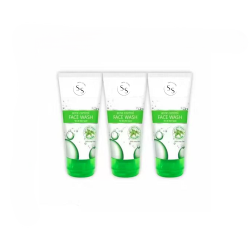 Neem Acne control face wash pack of 3 (70 gm each) for All Skin Type, treat Acne and Pimple