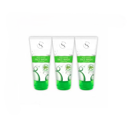 Neem Acne control face wash pack of 3 (70 gm each) for All Skin Type, treat Acne and Pimple