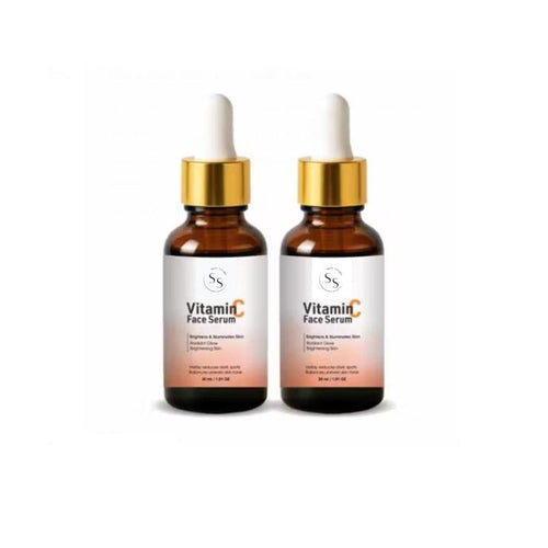 Vitamin C Skin Repair Serum for Wrinkle Reduction, Spot Correction & Collagen Boost (Pack of 2)